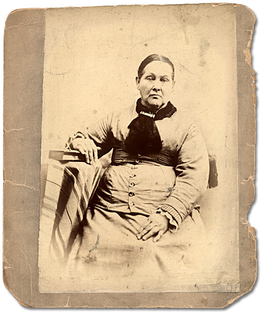 Photo: Grandmother [Alvin McCurdy's great-grandmother] Permelia A. Bailey McCurdy (wife of Nasa McCurdy), [18-?]