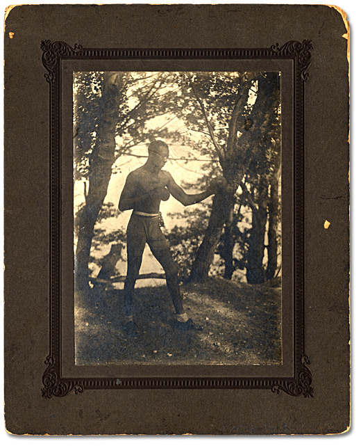 Photo: Homer Brantford, boxer, [ca. 1915]