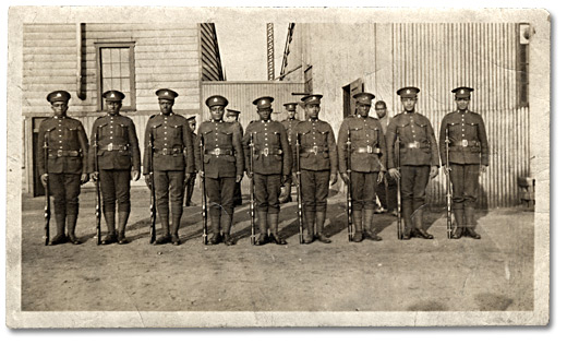 Photographie : Soldats, 1918 