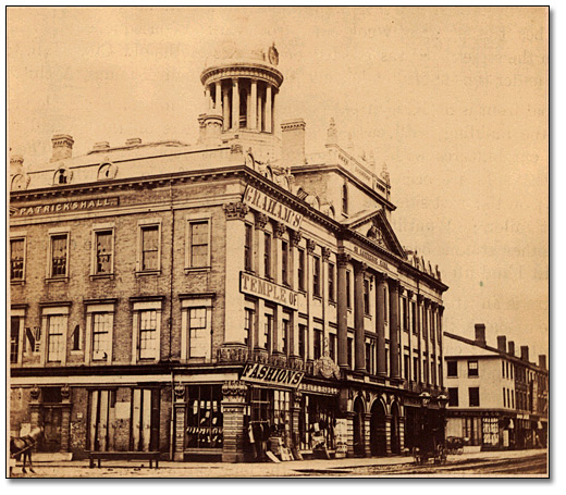 Photo: St. Lawrence Hall, King St., Toronto, 1867