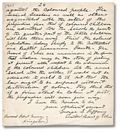 Letter dated November 9 from George S. Tiffany, Esquire to Reverend R. Murray, page 24