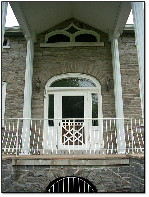 Photographie : Balcon de la maison de Thomas Burrowes
