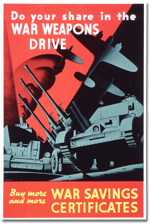 Poster: Do Your Share in the War Weapons Drive