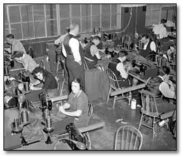 Photo: Tip Top Tailor making uniforms