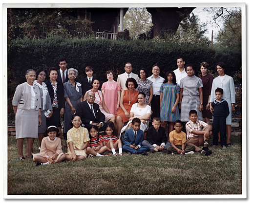 Photographie : Daniel G. Hill Jr. et May Edwards Hill 50tieme anniversaire de mariage, 1967