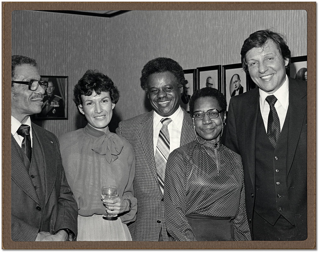 Photo: Attorney General’s reception for the Ontario Black History Society, February 16, 1981