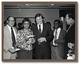 Photographie :  La réception du procureur général pour l’Ontario Black History Society, 16 février, 1981