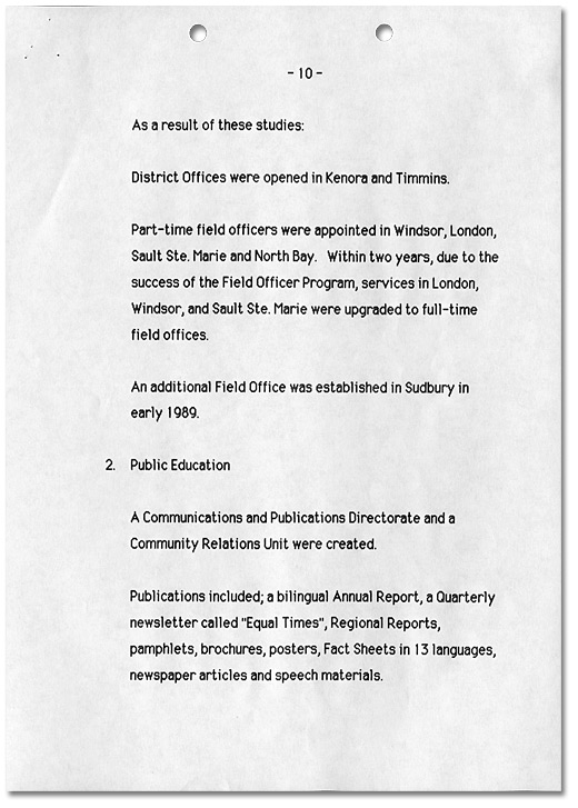 Ombudsman Initiatives 1984-1989, Page 10