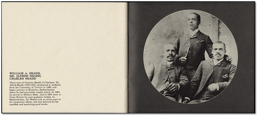 "a brief pictorial history of Blacks in Nineteenth Century Ontario", by Daniel G. Hill, published by the Ontario Human Rights Commission