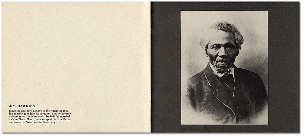 "a brief pictorial history of Blacks in Nineteenth Century Ontario", by Daniel G. Hill, published by the Ontario Human Rights Commission