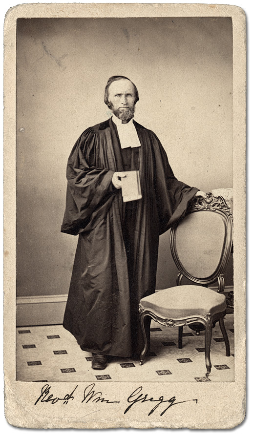 Photo: Reverend William Gregg, [188-?]