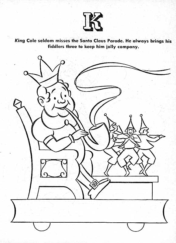 The Archives of Ontario Remembers an Eaton's Christmas: An Eaton's Santa Claus Parade Colouring Book with Punkinhead's North Pole Race (1960) - Page 13