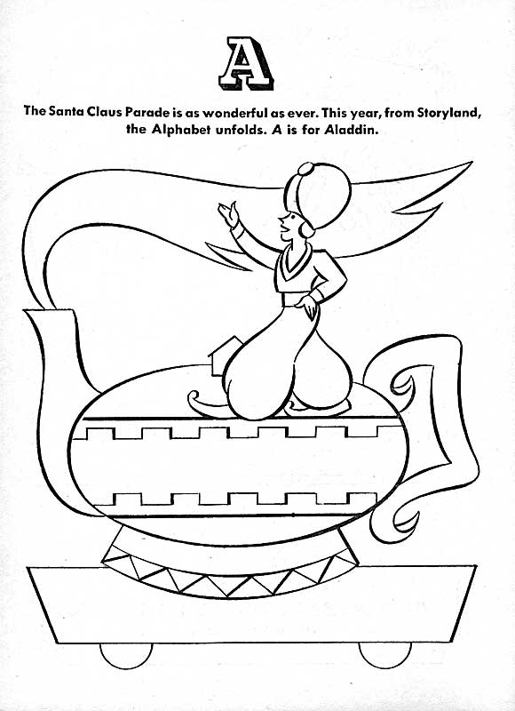 The Archives of Ontario Remembers an Eaton's Christmas: An Eaton's Santa Claus Parade Colouring Book with Punkinhead's North Pole Race (1960) - Page 2