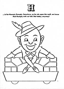 The Archives of Ontario Remembers an Eaton's Christmas: An Eaton's Santa Claus Parade Colouring Book with Punkinhead's North Pole Race (1960) - Page 10