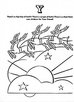 The Archives of Ontario Remembers an Eaton's Christmas: An Eaton's Santa Claus Parade Colouring Book with Punkinhead's North Pole Race (1960) - Page 30