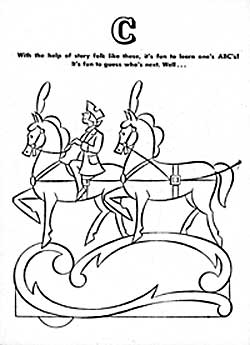 The Archives of Ontario Remembers an Eaton's Christmas: An Eaton's Santa Claus Parade Colouring Book with Punkinhead's North Pole Race (1960) - Page 4