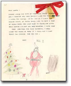 Letters to Santa Claus, [195?]