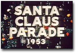 Title Card from 1953 Eaton's Santa Claus Parade