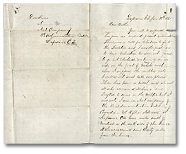 Lettre de Newton Wolverton à son frère Alonzo Wolverton, le 26 janvier 1865 - Pages 1 et 4