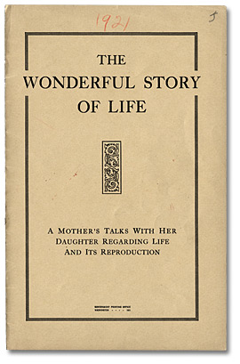 Cover of The Wonderful Story of Life, 1921