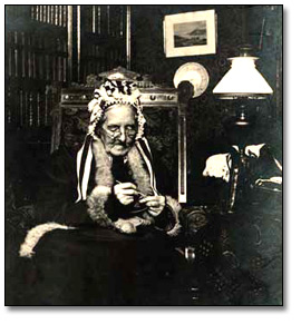Photographie : Anne Langton late in life (détail), [vers 1890]