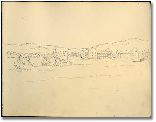 [West Point Military College], School Camp and Parade Ground, 1837