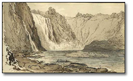 Falls of Montmorenci [sic], Quebec, [ver 1864]