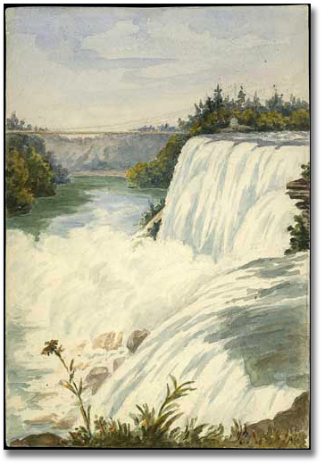 [Niagara Falls] from American side, 1873