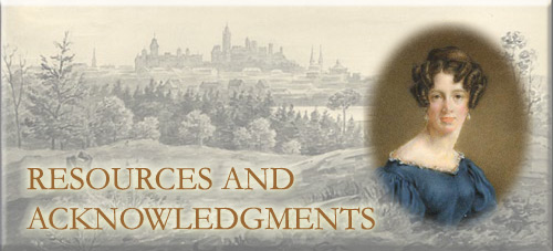 Anne Langton - Gentlewoman, Pioneer Settler and Artist: Resources and Acknowledgements - Page Banner