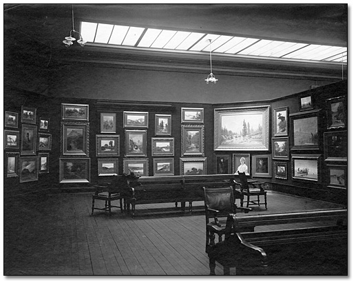 Photo: King Street West gallery, 1904