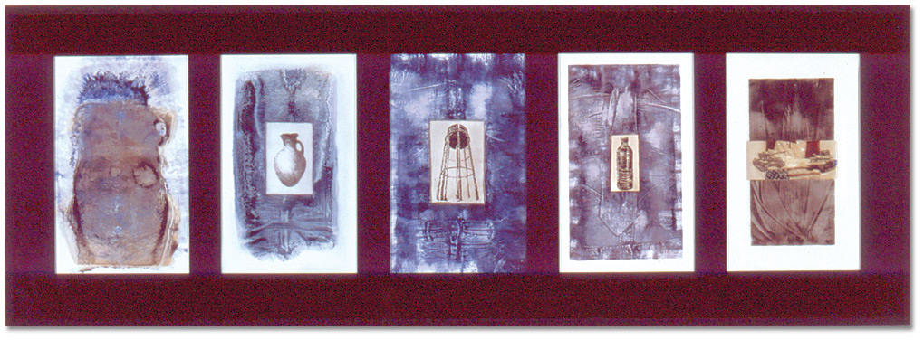 Monoprint: Containing Water, 2003