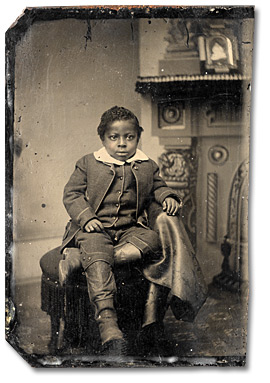 Photo: Unidentified child, [ca. 1875]