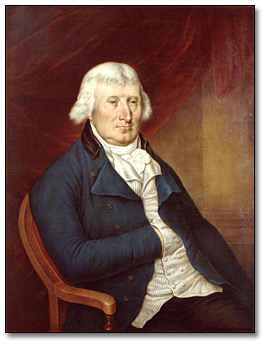 Oil on canvas: The Hon. Peter Russell [President and Administrator of Upper Canada, 1796-99]
