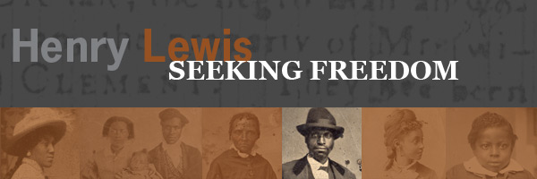 Henry Lewis - Seeking Freedom - Page Banner