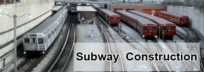 Subway Construction Banner