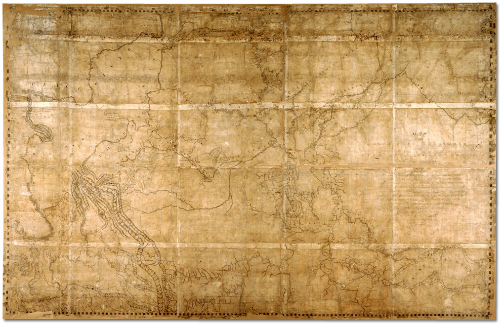 Map of the North-West Territory of the Province of Canada (1814)