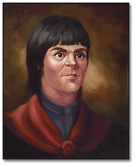 Oil: Artist conception of David Thompson, 2005