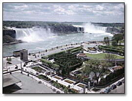 Photographie : Chutes Niagara, 1952 