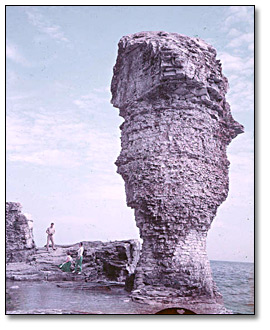 Photo: Flower Pot Island, 1953