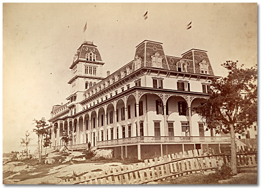 Photo: Alexandria Bay, Thousand Island house (hotel), [ca. 1875] 