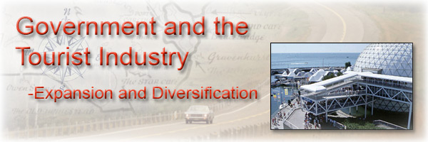 Yours to Discover: Tourism in Ontario through Time: Government and the Tourist Industry - Expansion and Diversification - Page Banner