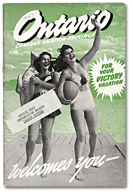 Cover: Ontario Canada's Vacation Province - For Your Victory Vacation: Welcomes you