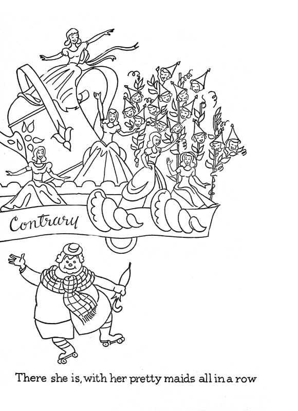 Eaton's Santa Claus Parade Colouring Book, Page 21