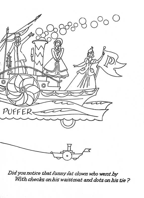 Eaton's Santa Claus Parade Colouring Book, Page 23