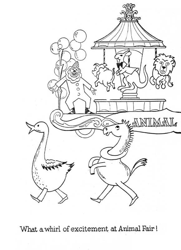 Eaton's Santa Claus Parade Colouring Book, Page 24