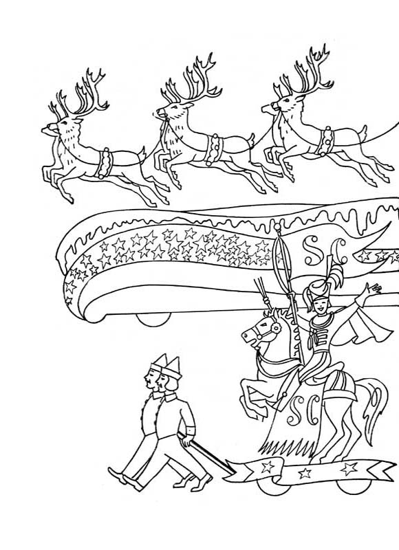 Eaton's Santa Claus Parade Colouring Book, Page 30