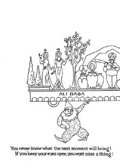 Go to: Eaton's Santa Claus Parade Colouring Book, page 4