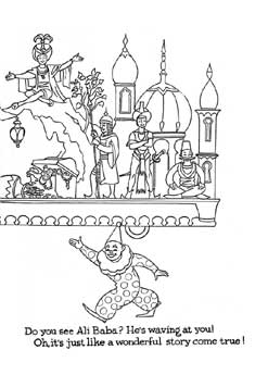 Go to: Eaton's Santa Claus Parade Colouring Book, page 5