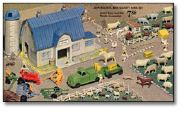 Eaton's Christmas Catalogue, 1962: Farm set