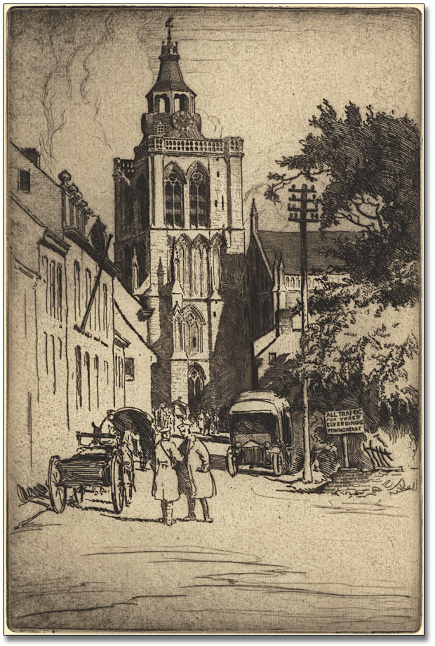 Place St. Bertin, Poperinghe, 18 octobre 1917